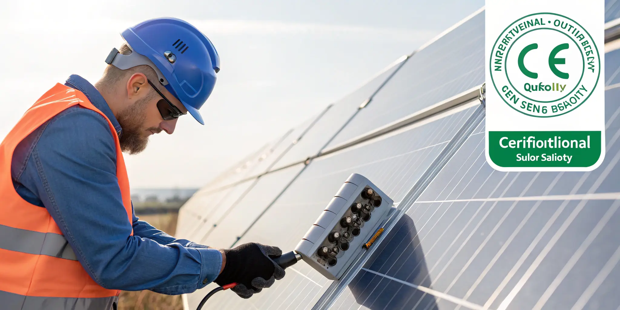 Certified solar connectors ensuring quality and safety standards