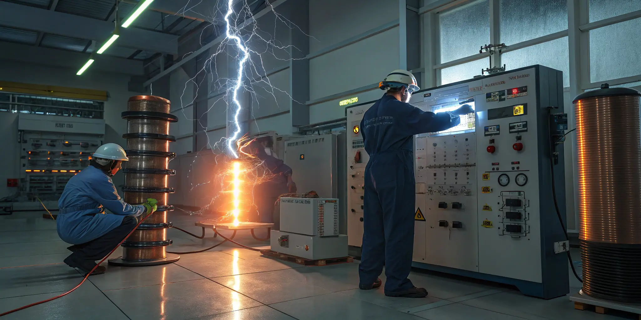 Lab testing O-type MC4 under extreme current and temp