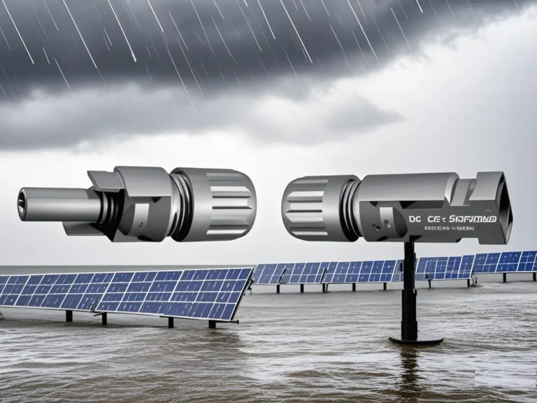 Utility-scale MC4 connectors