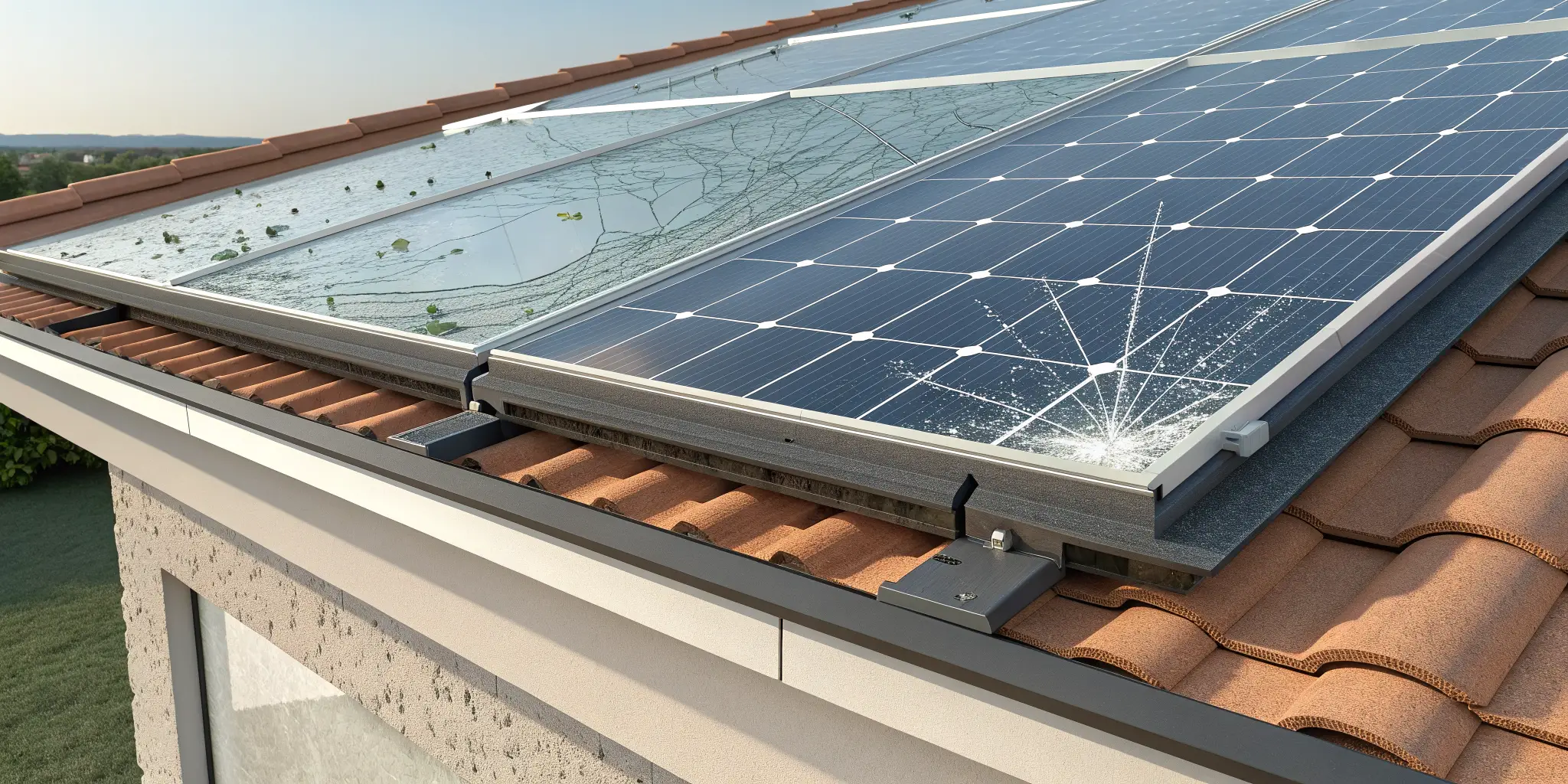 Solar panel electrical testing process in factory, photovoltaic module performance inspection