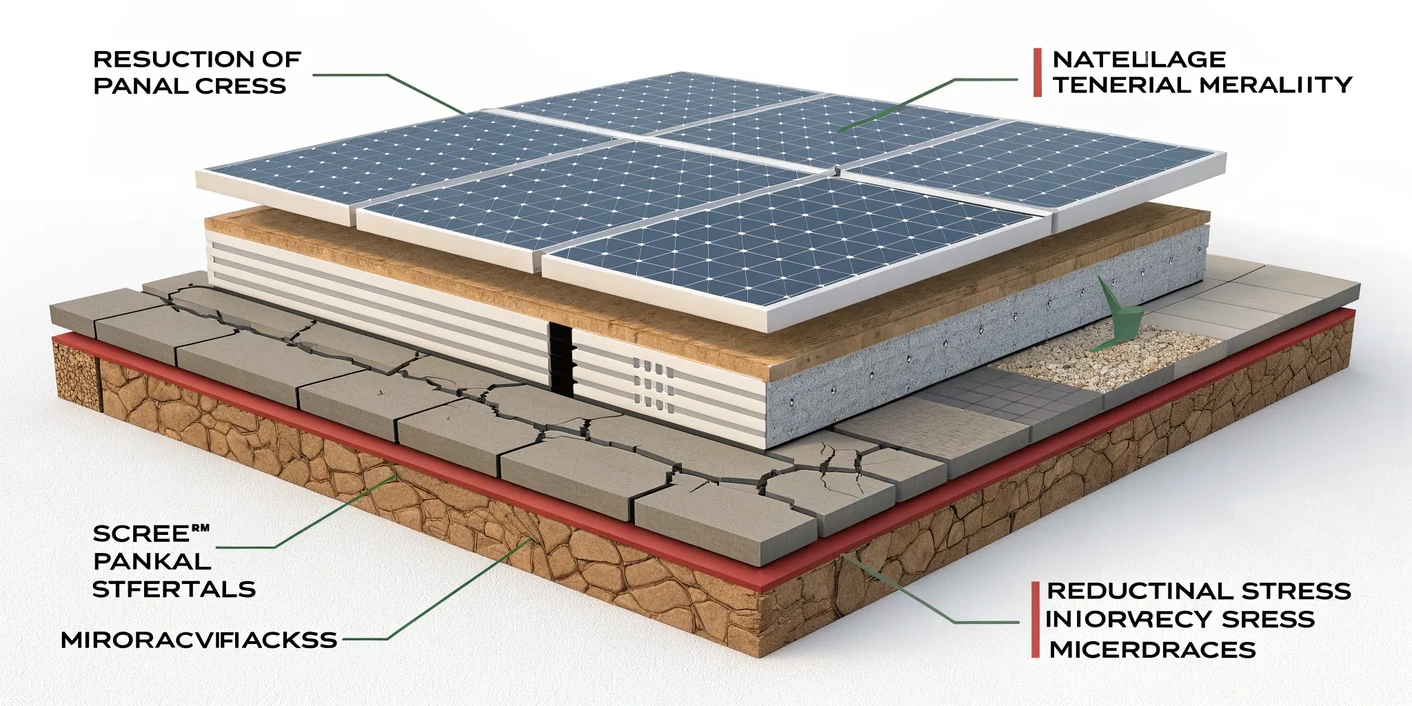 solar panel structure stress analysis, PV module mechanical load and microcracks